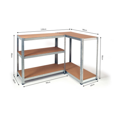 Etagère charge lourde 180cm