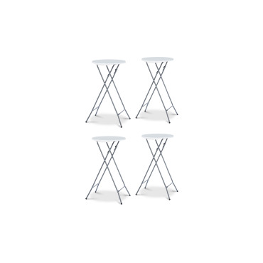Tables hautes pliantes avec housse