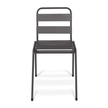 Chaises de jardin acier