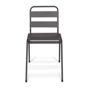 Chaises de jardin acier