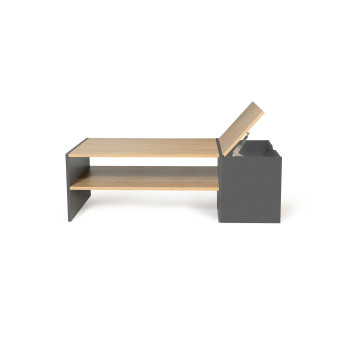 Table basse avec coffre Zoé