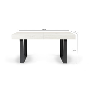 Table repas extensible Brixton