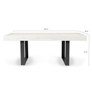 Table repas extensible Brixton