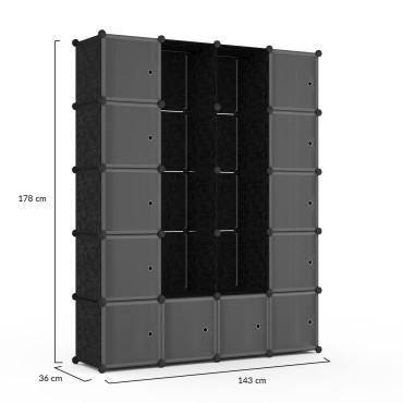 Armoires de rangement cubes
