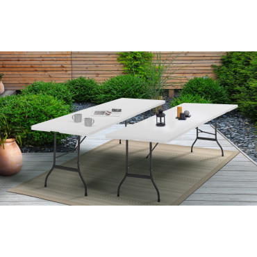Table pliante d'appoint 180cm