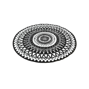 Tapis extérieur rond