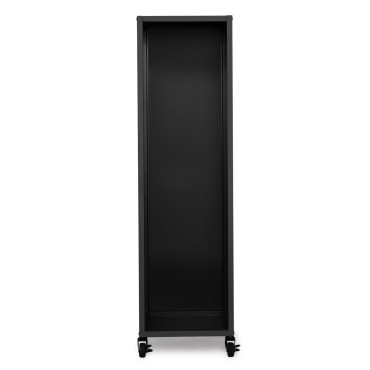 Range bûches vertical 120cm avec roulettes