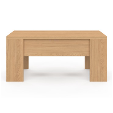 Table basse Albane avec plateau relevable et dépliant
