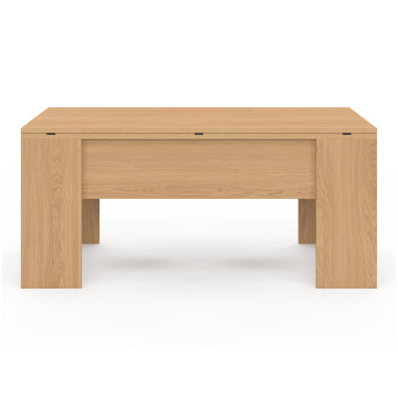 Table basse Albane avec plateau relevable et dépliant