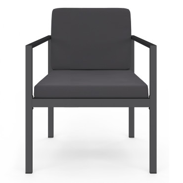 Salon de jardin Pemba 4 places gris