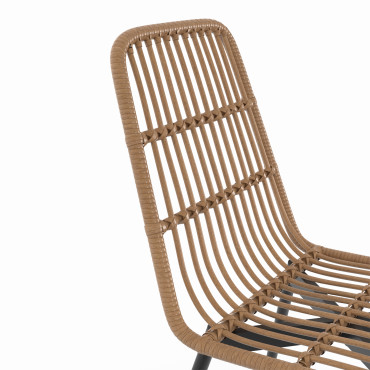 Chaises de jardin Cuba - lot de 4