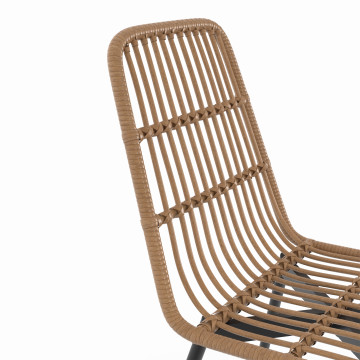Chaises de jardin Cuba - lot de 4