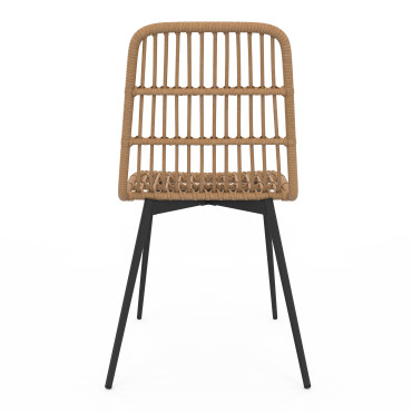 Chaises de jardin Cuba - lot de 4