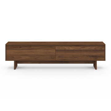 Meuble TV Yumi effet noyer