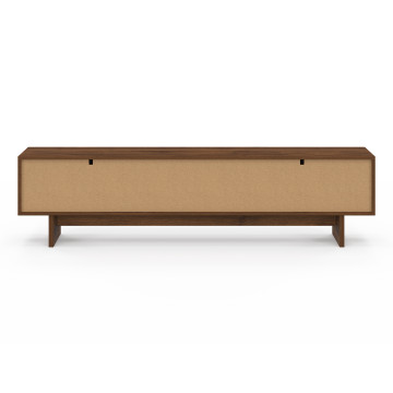 Meuble TV Yumi effet noyer