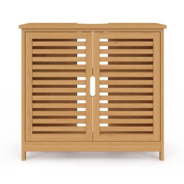 Meuble sous vasque sur pieds Maya 2 portes