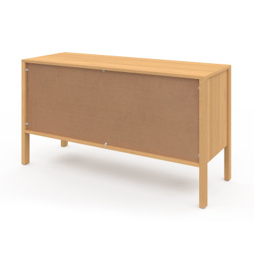 Buffet Eve 3 portes en cannage L110cm