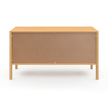 Buffet Eve 3 portes en cannage L110cm