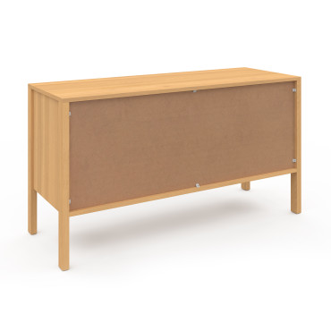 Buffet Eve 3 portes en cannage L110cm