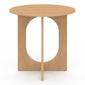 Table à manger ronde Mathis bois Ø80cm