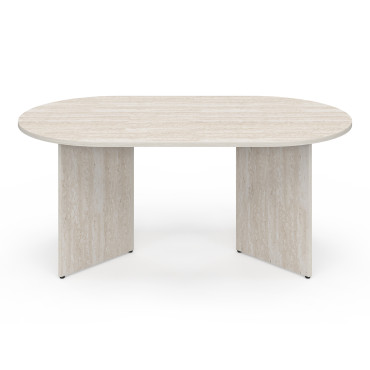 Table basse Gabin effet travertin L110cm