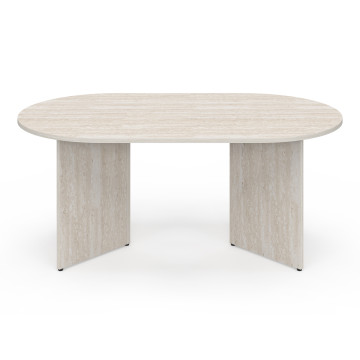 Table basse Gabin effet travertin L110cm
