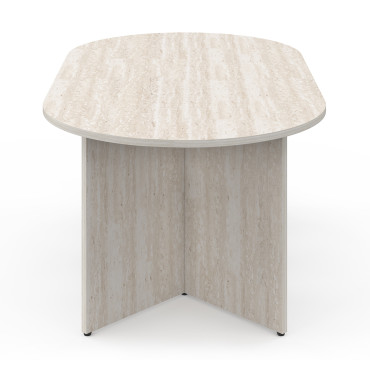 Table basse Gabin effet travertin L110cm