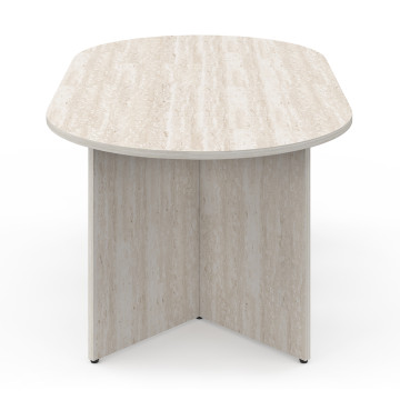 Table basse Gabin effet travertin L110cm