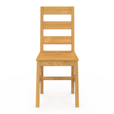 Chaises Alfie en bois de pin - lot de 4