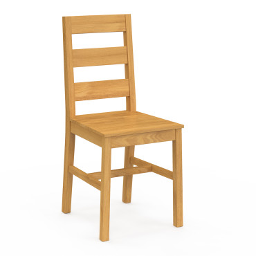 Chaises Alfie en bois de pin - lot de 4