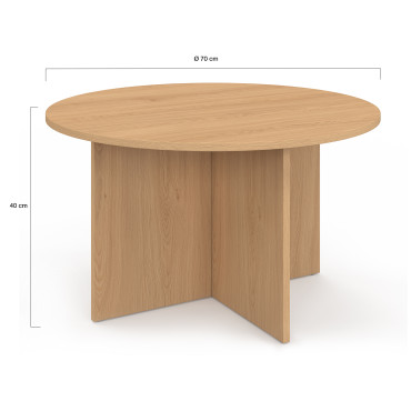 Table basse ronde Ophélia