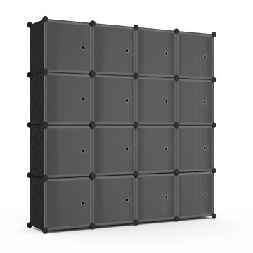 Armoire de rangement multifonction 16 cubes