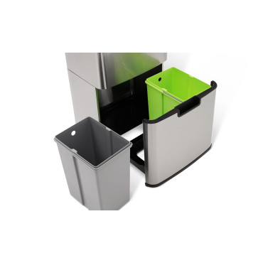 Poubelle automatique spéciale tri 72L