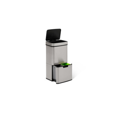 Poubelle automatique spéciale tri 72L