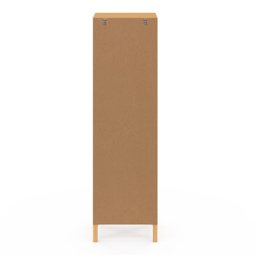 Armoire Eve 1 porte cannage H120cm