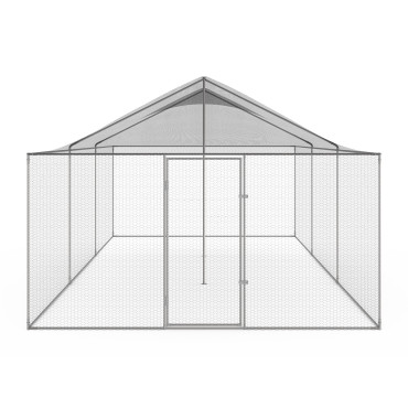 Volière grillagée 18m² - 6x3m