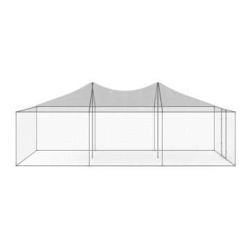 Volière grillagée 18m² - 6x3m