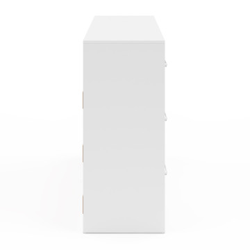Commode Uma 9 tiroirs blanc