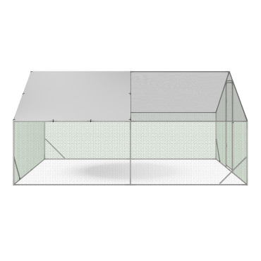 Enclos grillagé pour poules 12m² - 3x4m