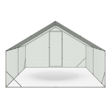 Enclos grillagé pour poules 12m² - 3x4m