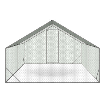 Enclos grillagé pour poules 12m² - 3x4m