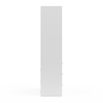 Dressing Uma avec 1 penderie et 6 tiroirs blanc