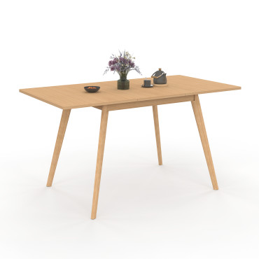 Table à manger extensible Venezia bois 110-150cm