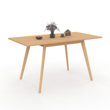 Table à manger extensible Venezia bois 110-150cm