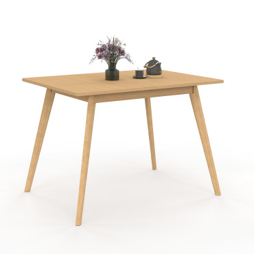 Table à manger extensible Venezia bois 110-150cm