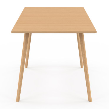 Table à manger extensible Venezia bois 110-150cm