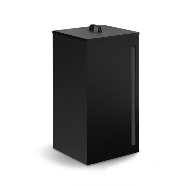 Réservoir à granules et pellets noir 45kg