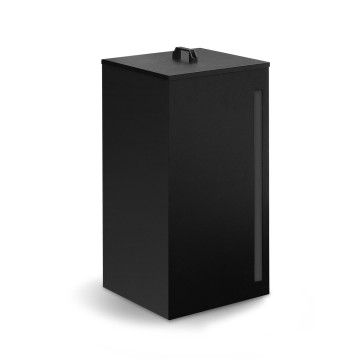Réservoir à granules et pellets noir 45kg