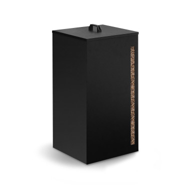 Réservoir à granules et pellets noir 45kg