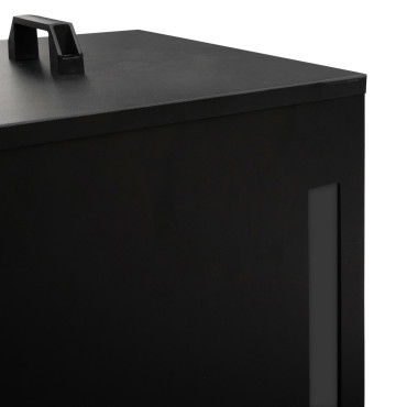 Réservoir à granules et pellets noir 45kg